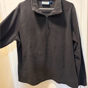 Mountain Warehouse Black Fleece Quarter-Zip Pullover
